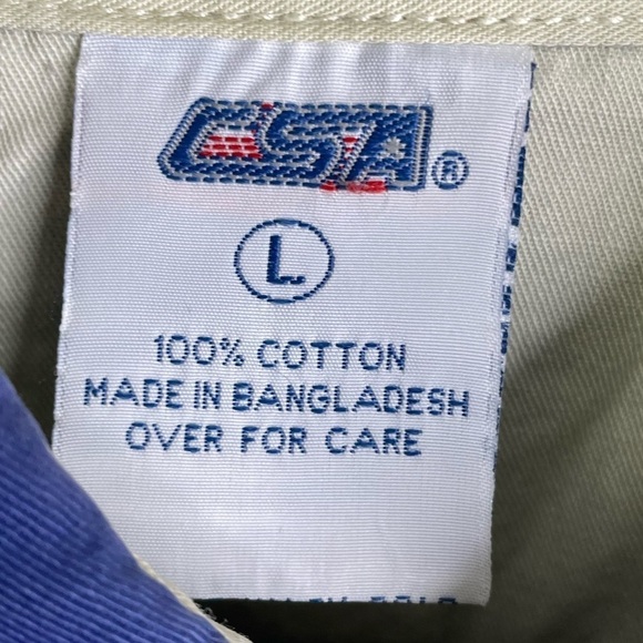 Vintage CSA Chicago Bears Men’s Long Sleeve Button Shirt - Picture 2 of 3